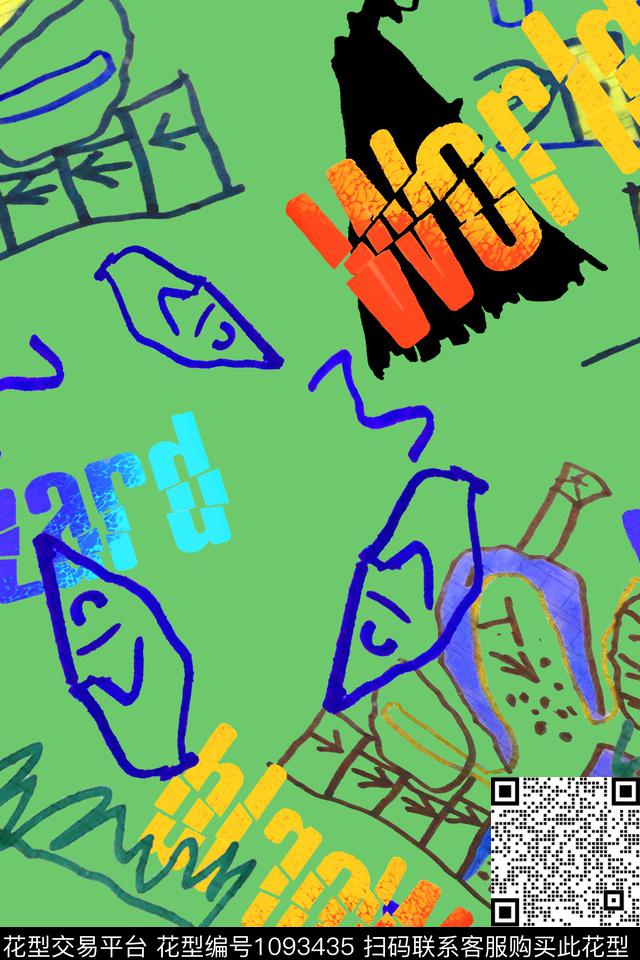 创意数码华亿平台绘画数码印花华亿平台下载（图片编号: 1093435） - 瓦栏（Walan）