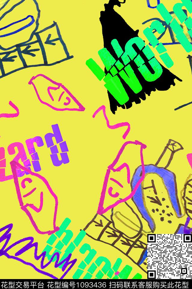 创意数码华亿平台绘画数码印花华亿平台下载（图片编号: 1093436） - 瓦栏（Walan）