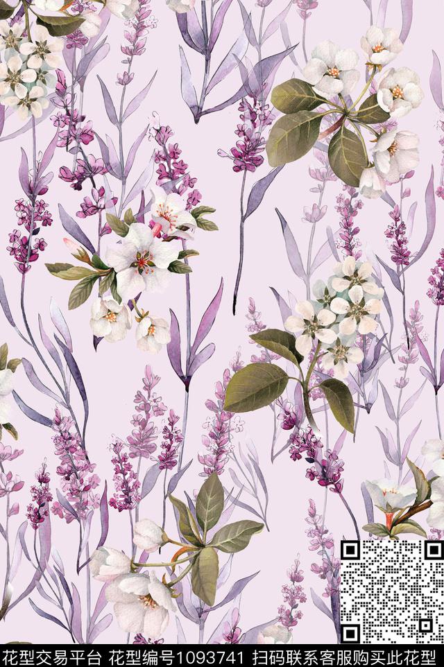 数码华亿平台花卉女装数码印花华亿平台下载（图片编号: 1093741） - 瓦栏（Walan）