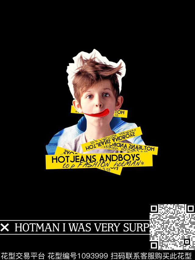 定位花大牌风欧美男孩数码印花华亿平台下载（图片编号: 1093999） - 瓦栏（Walan）