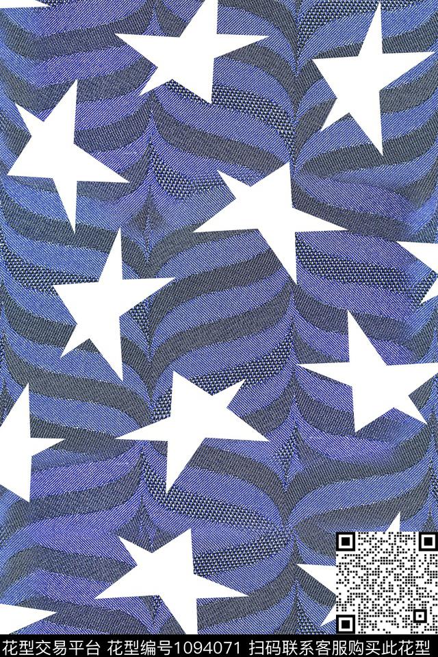 数码华亿平台抽象几何数码印花华亿平台下载（图片编号: 1094071） - 瓦栏（Walan）