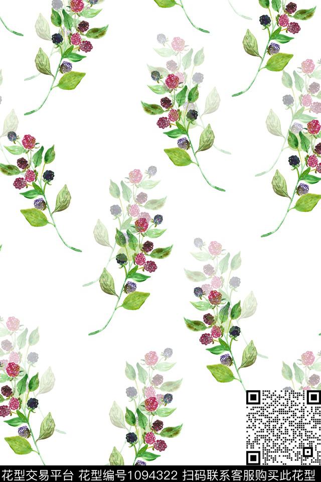 小碎花数码华亿平台花卉数码印花华亿平台下载（图片编号: 1094322） - 瓦栏（Walan）