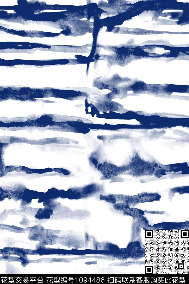 肌理男装扎染华亿平台传统印花华亿平台下载（图片编号: 1094486） - 瓦栏（Walan）