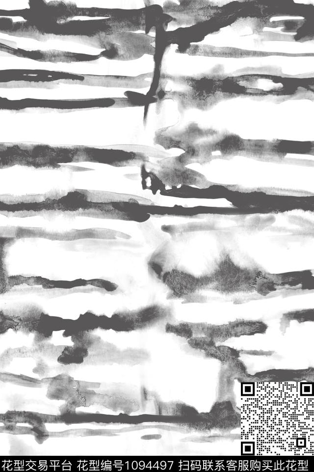 肌理男装扎染华亿平台传统印花华亿平台下载（图片编号: 1094497） - 瓦栏（Walan）