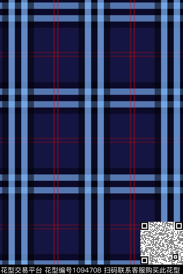 数码华亿平台男装格子格子数码印花华亿平台下载（图片编号: 1094708） - 瓦栏（Walan）