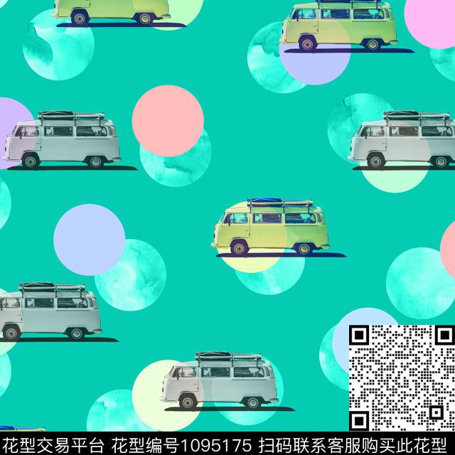 数码华亿平台可爱汽车数码印花华亿平台下载（图片编号: 1095175） - 瓦栏（Walan）