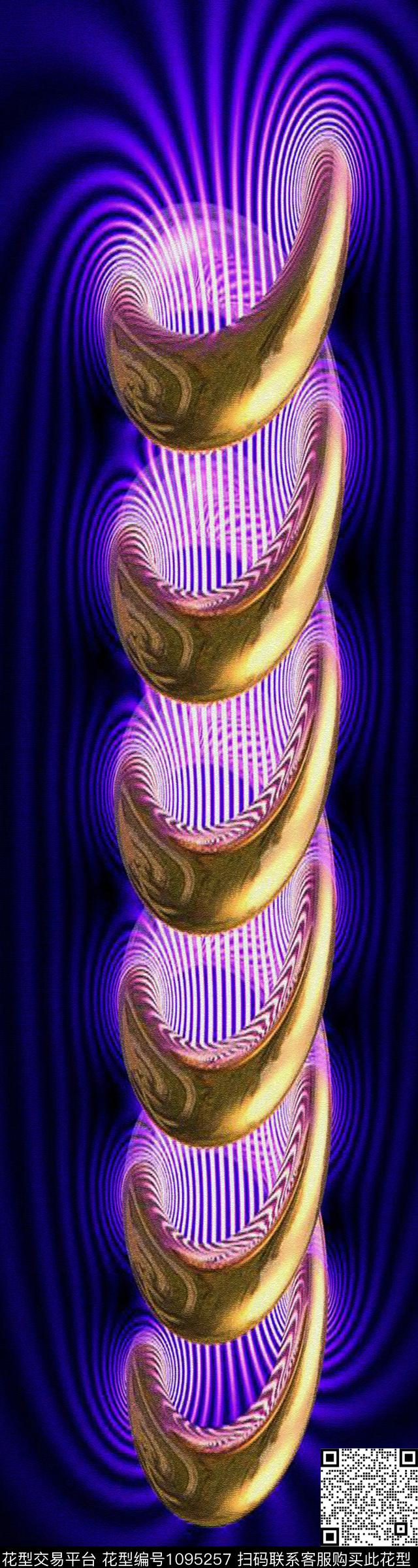 民族风抽象几何数码印花华亿平台下载（图片编号: 1095257） - 瓦栏（Walan）