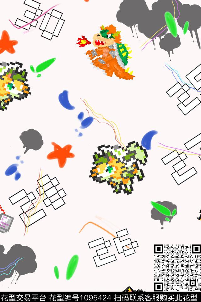 数码华亿平台动物花卉卡通数码印花华亿平台下载（图片编号: 1095424） - 瓦栏（Walan）