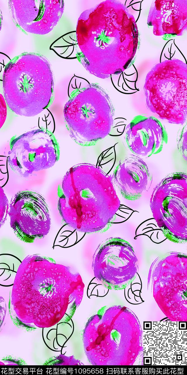 肌理趣味抽象数码印花华亿平台下载（图片编号: 1095658） - 瓦栏（Walan）