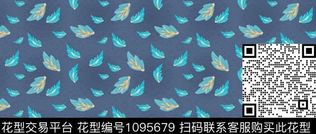 奢华抽象花卉传统印花华亿平台下载（图片编号: 1095679） - 瓦栏（Walan）