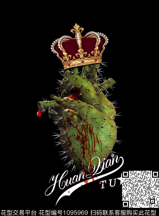 定位花男装仙人掌数码印花华亿平台下载（图片编号: 1095969） - 瓦栏（Walan）