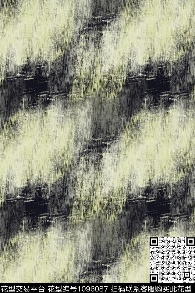 抽象迷彩手绘涂鸦图案数码印花华亿平台下载（图片编号: 1096087） - 瓦栏（Walan）