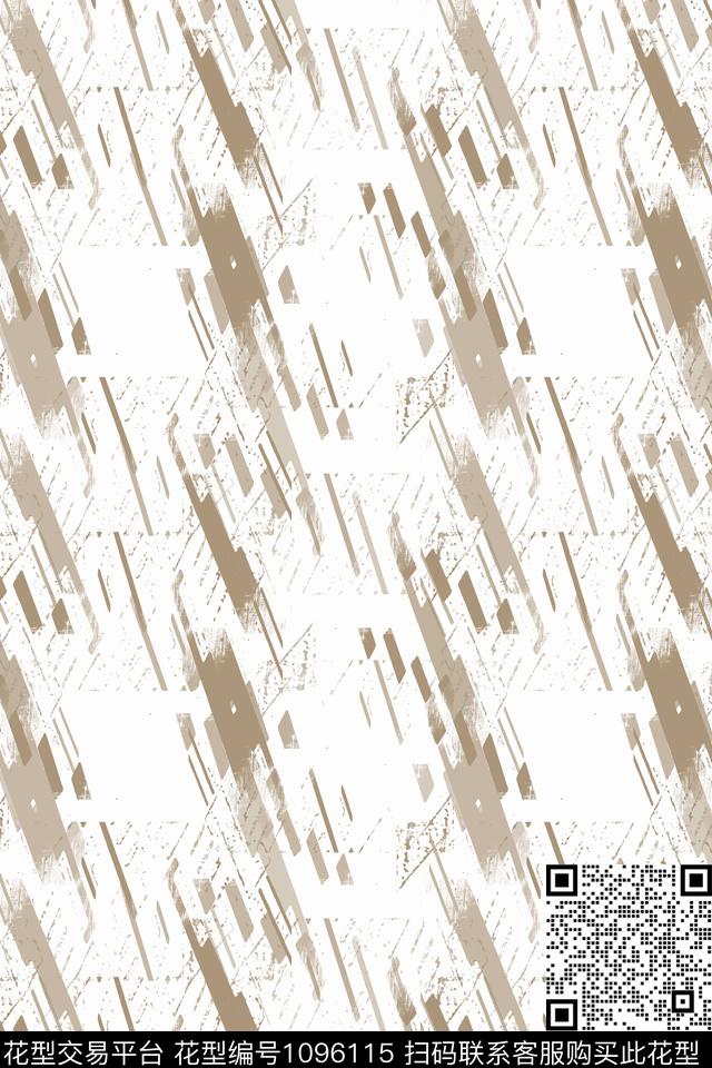 抽象签字笔印花手绘涂鸦图案传统印花华亿平台下载（图片编号: 1096115） - 瓦栏（Walan）