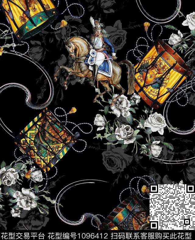 数码华亿平台花卉动物数码印花华亿平台下载（图片编号: 1096412） - 瓦栏（Walan）