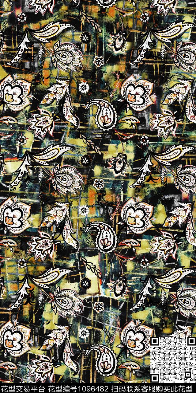 数码华亿平台民族风数码印花华亿平台下载（图片编号: 1096482） - 瓦栏（Walan）