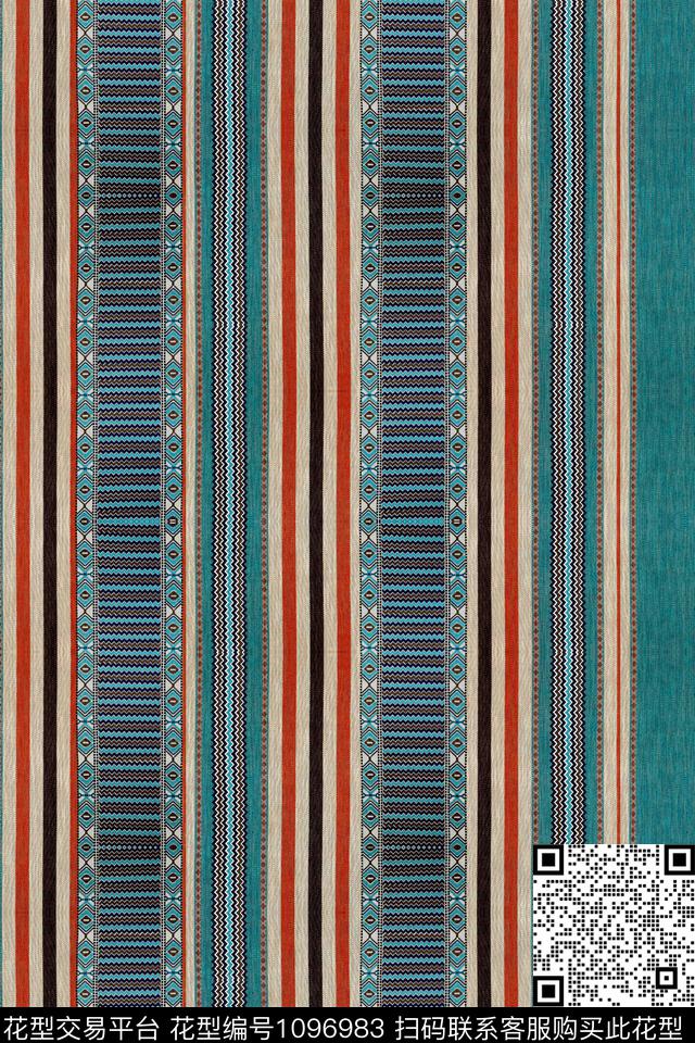 条纹休闲纹理数码印花华亿平台下载（图片编号: 1096983） - 瓦栏（Walan）