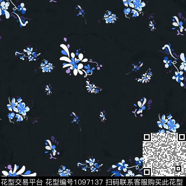 小碎花数码华亿平台春夏华亿平台数码印花华亿平台下载（图片编号: 1097137） - 瓦栏（Walan）