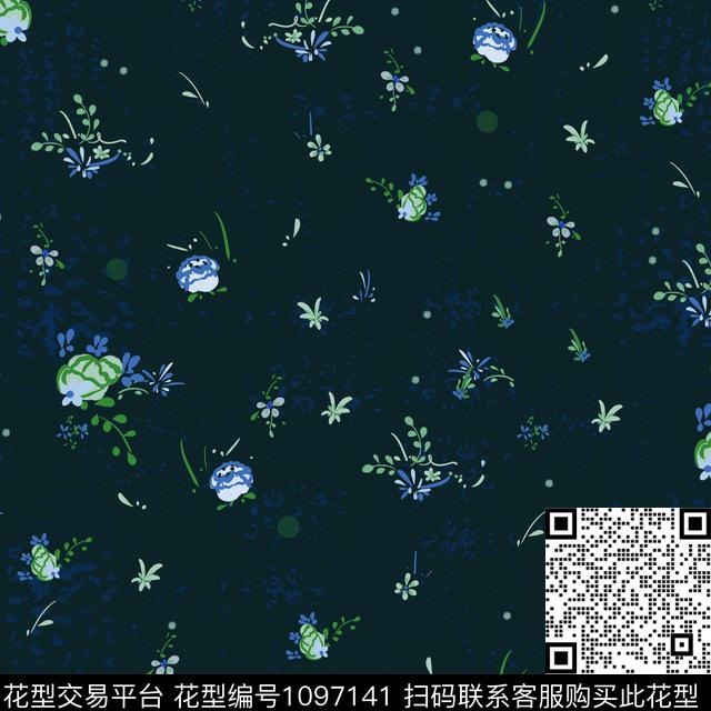 小碎花数码华亿平台春夏华亿平台数码印花华亿平台下载（图片编号: 1097141） - 瓦栏（Walan）