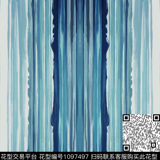 条纹肌理抽象数码印花华亿平台下载（图片编号: 1097497） - 瓦栏（Walan）