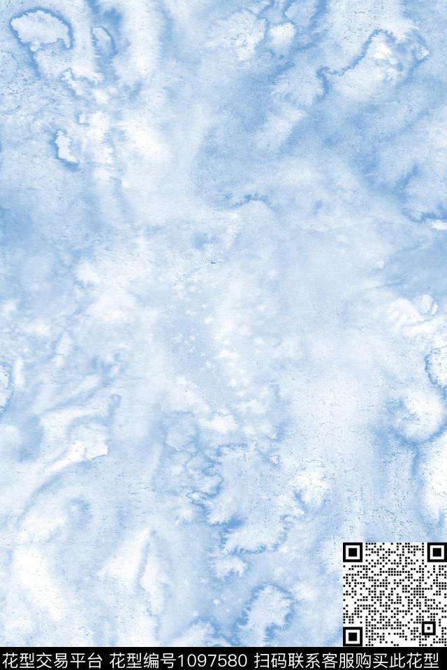 肌理男装水墨风传统印花华亿平台下载（图片编号: 1097580） - 瓦栏（Walan）