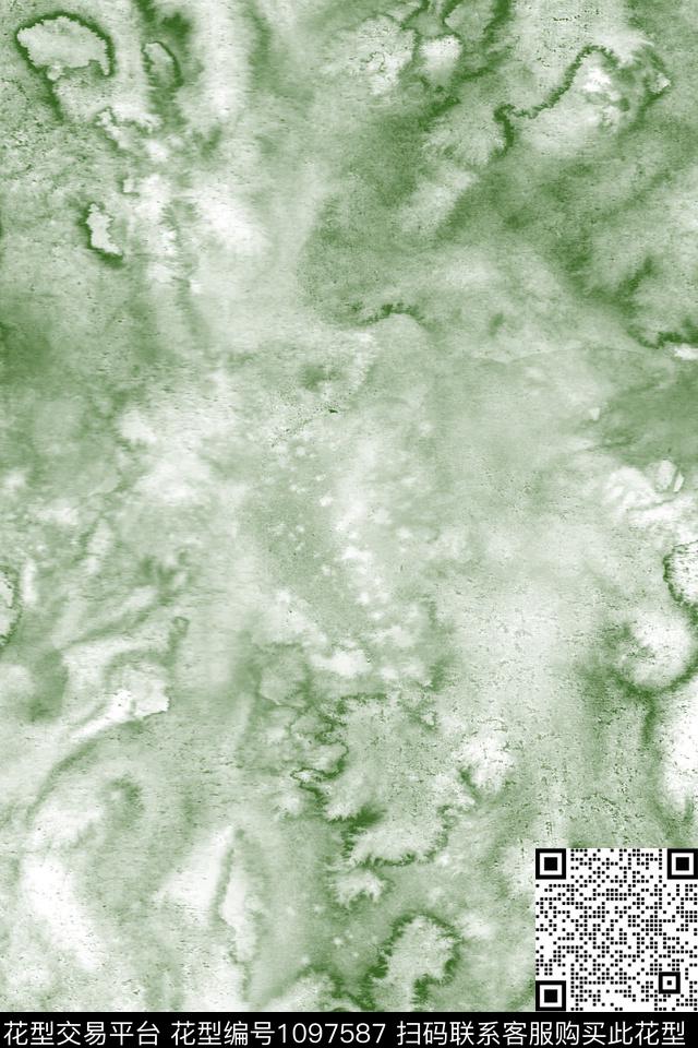 肌理男装水墨风传统印花华亿平台下载（图片编号: 1097587） - 瓦栏（Walan）