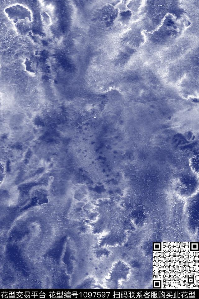 肌理男装水墨风传统印花华亿平台下载（图片编号: 1097597） - 瓦栏（Walan）