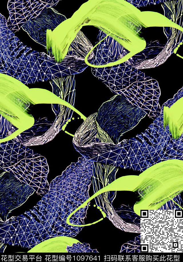 猴子天鹅鹦鹉数码印花华亿平台下载（图片编号: 1097641） - 瓦栏（Walan）