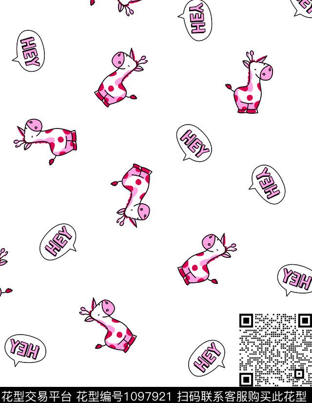 动物大牌风童装传统印花华亿平台下载（图片编号: 1097921） - 瓦栏（Walan）