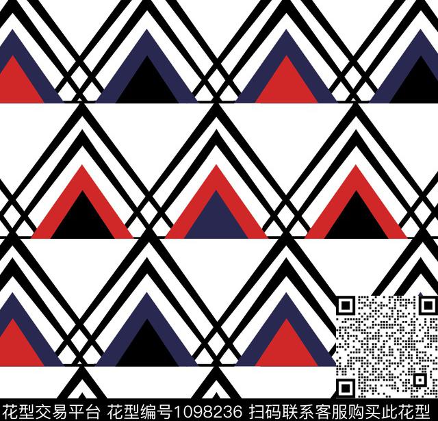 几何复古大牌风传统印花华亿平台下载（图片编号: 1098236） - 瓦栏（Walan）