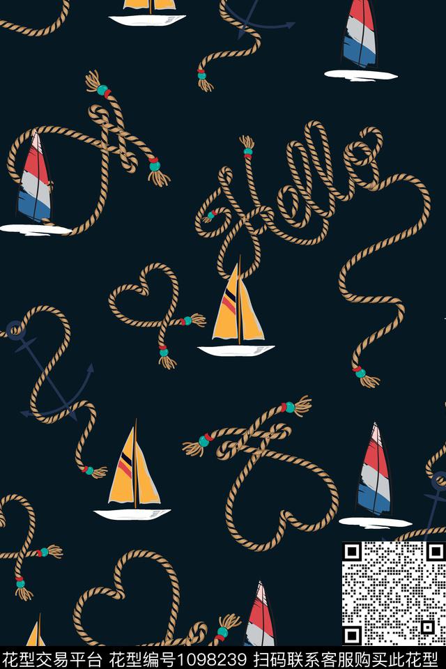 男装复古大牌风传统印花华亿平台下载（图片编号: 1098239） - 瓦栏（Walan）