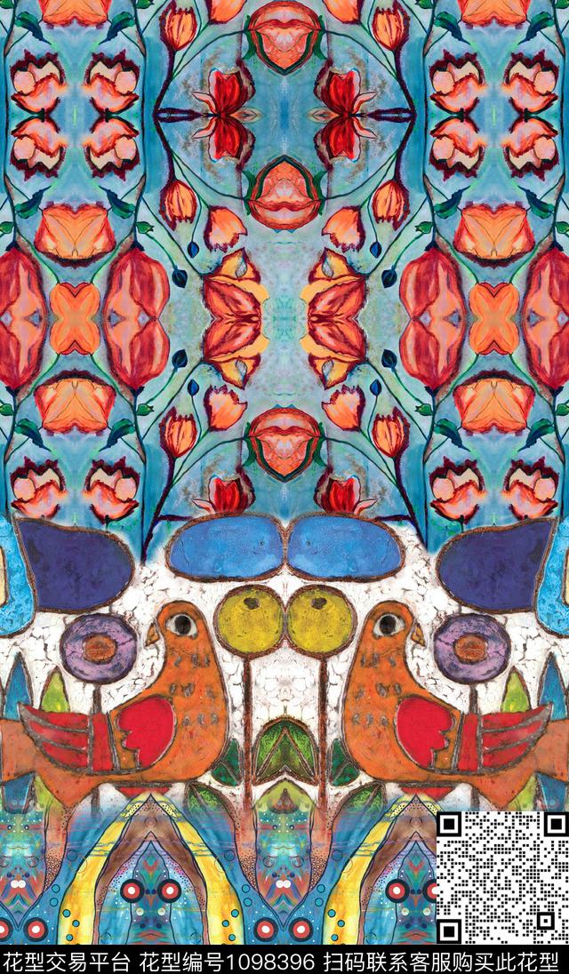 数码华亿平台定位花花卉数码印花华亿平台下载（图片编号: 1098396） - 瓦栏（Walan）