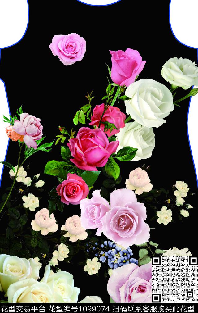 数码华亿平台定位花花卉数码印花华亿平台下载（图片编号: 1099074） - 瓦栏（Walan）