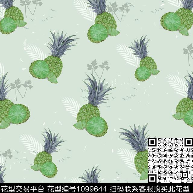 数码华亿平台水果热带华亿平台数码印花华亿平台下载（图片编号: 1099644） - 瓦栏（Walan）