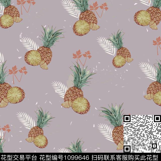 数码华亿平台水果热带华亿平台数码印花华亿平台下载（图片编号: 1099646） - 瓦栏（Walan）