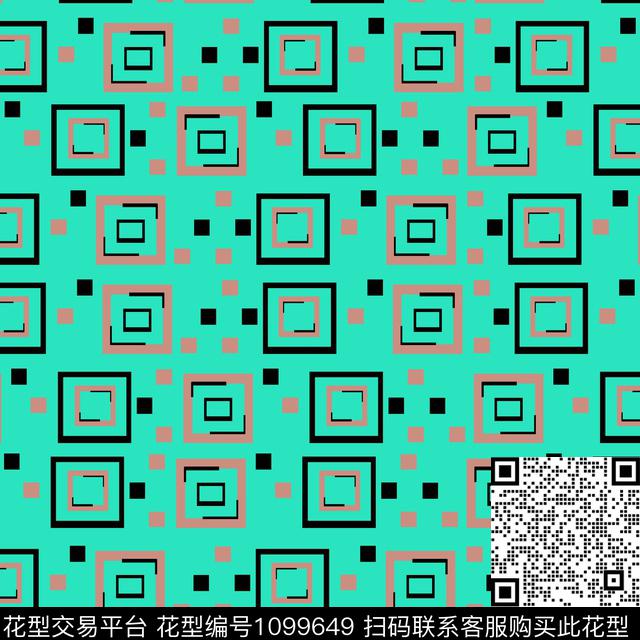 数码华亿平台秋冬华亿平台抽象数码印花华亿平台下载（图片编号: 1099649） - 瓦栏（Walan）