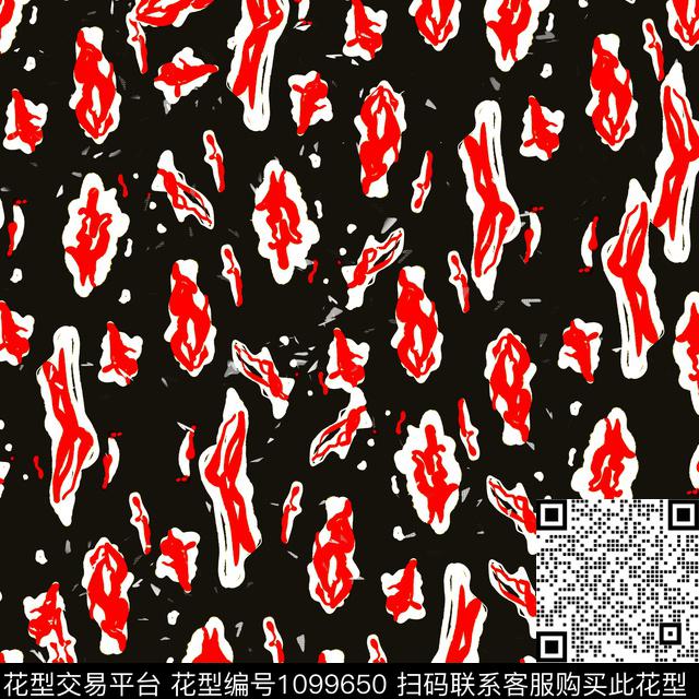 数码华亿平台秋冬华亿平台几何数码印花华亿平台下载（图片编号: 1099650） - 瓦栏（Walan）