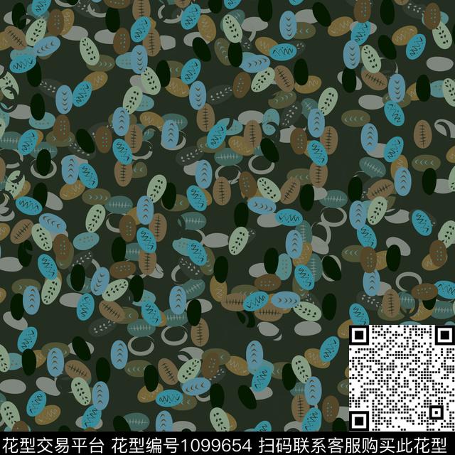 数码华亿平台秋冬华亿平台几何数码印花华亿平台下载（图片编号: 1099654） - 瓦栏（Walan）