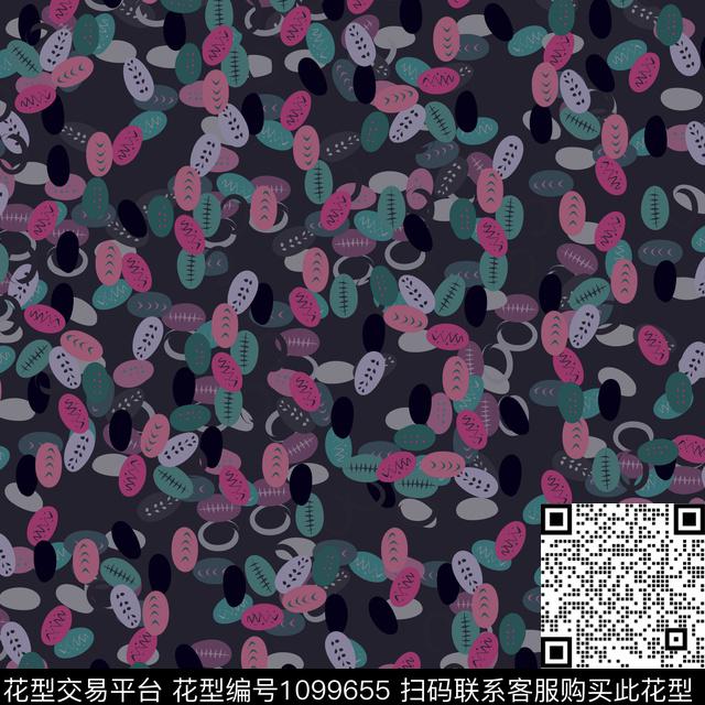 数码华亿平台秋冬华亿平台几何数码印花华亿平台下载（图片编号: 1099655） - 瓦栏（Walan）