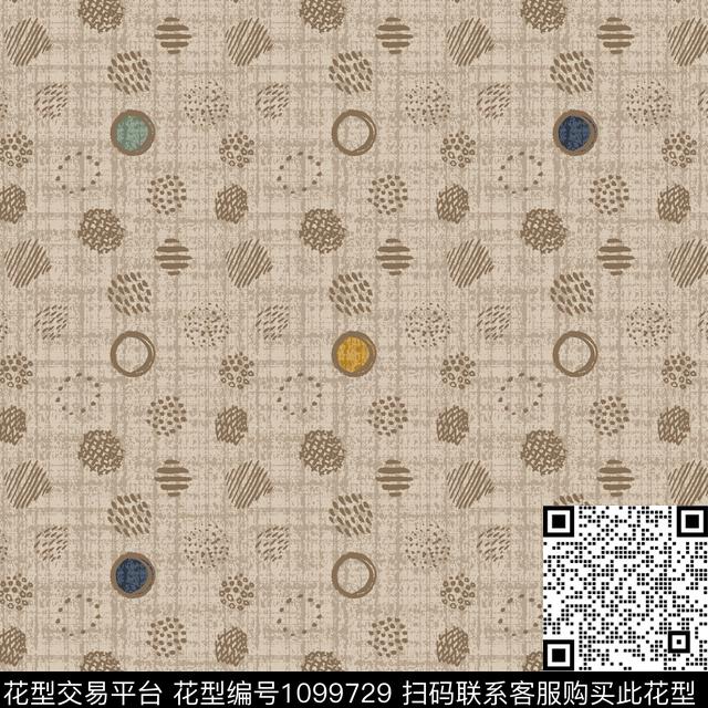 线条几何抱枕传统印花华亿平台下载（图片编号: 1099729） - 瓦栏（Walan）