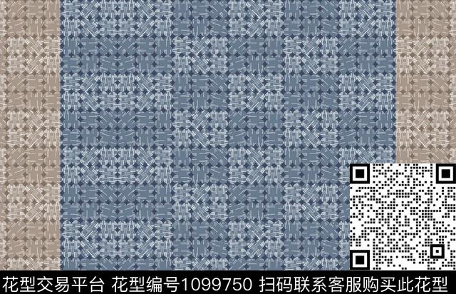 几何家纺抱枕数码印花华亿平台下载（图片编号: 1099750） - 瓦栏（Walan）