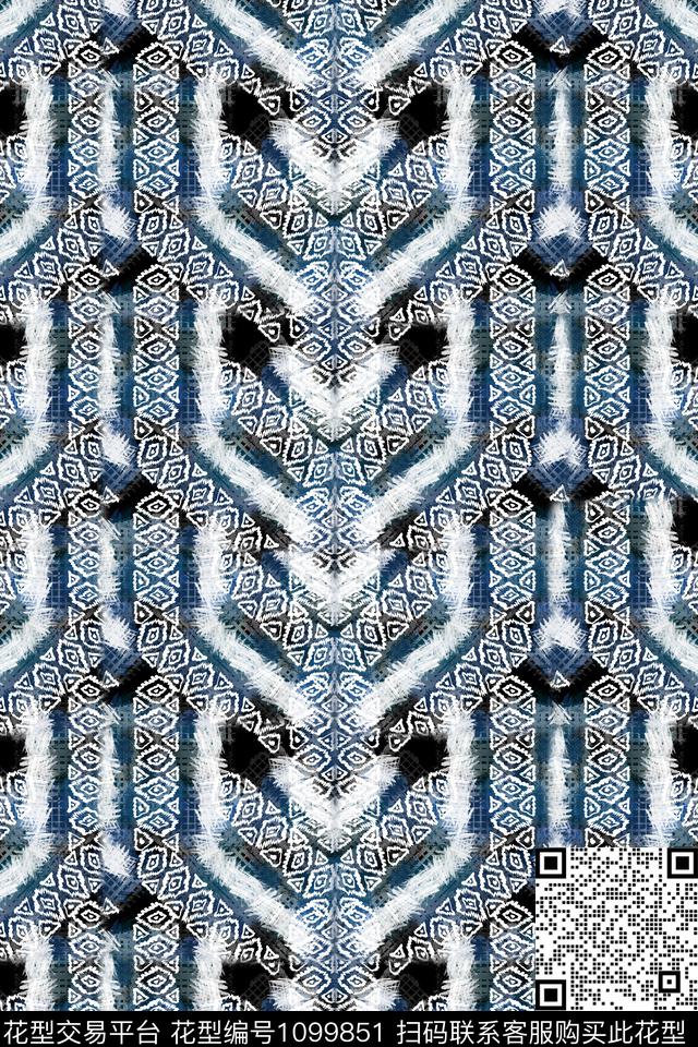 数码华亿平台条纹休闲数码印花华亿平台下载（图片编号: 1099851） - 瓦栏（Walan）