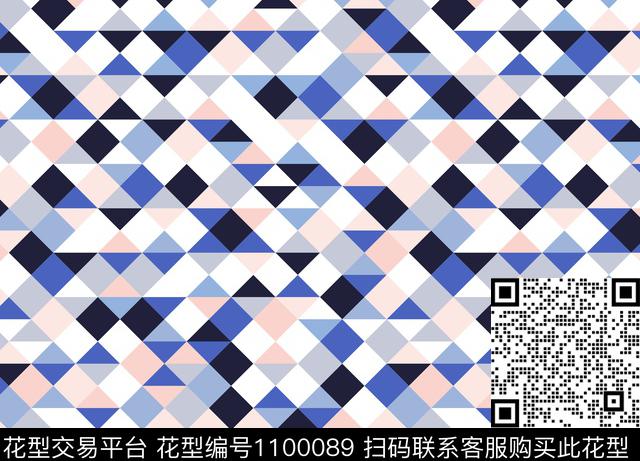 数码华亿平台抽象男装数码印花华亿平台下载（图片编号: 1100089） - 瓦栏（Walan）