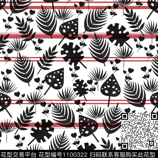 数码华亿平台黑底花卉花卉数码印花华亿平台下载（图片编号: 1100322） - 瓦栏（Walan）