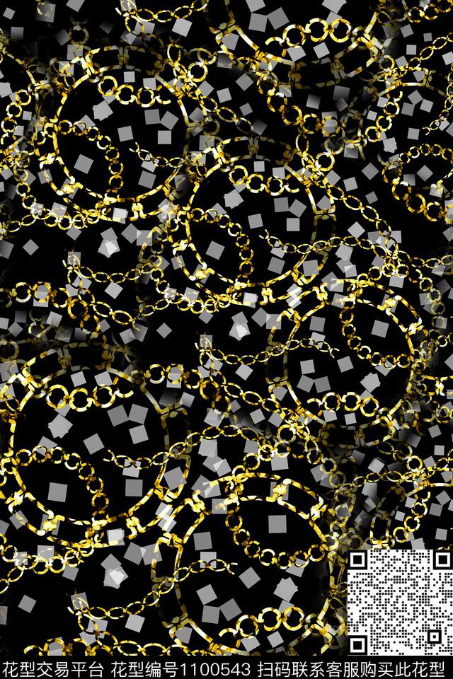 数码华亿平台休闲复古数码印花华亿平台下载（图片编号: 1100543） - 瓦栏（Walan）