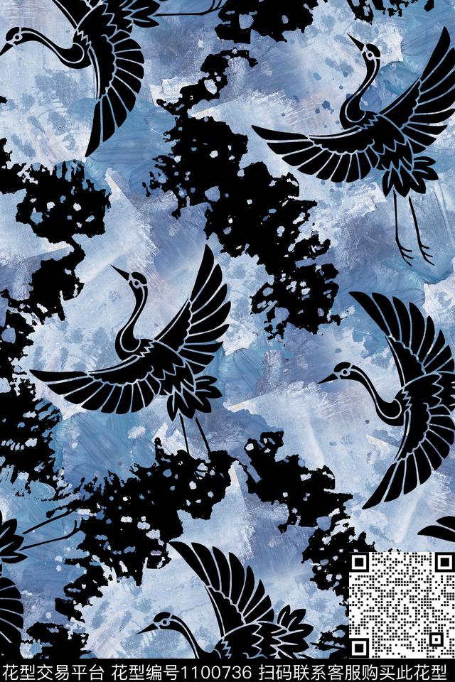 衬衫男装复古数码印花华亿平台下载（图片编号: 1100736） - 瓦栏（Walan）