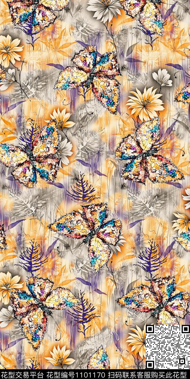 数码华亿平台动物大牌风数码印花华亿平台下载（图片编号: 1101170） - 瓦栏（Walan）