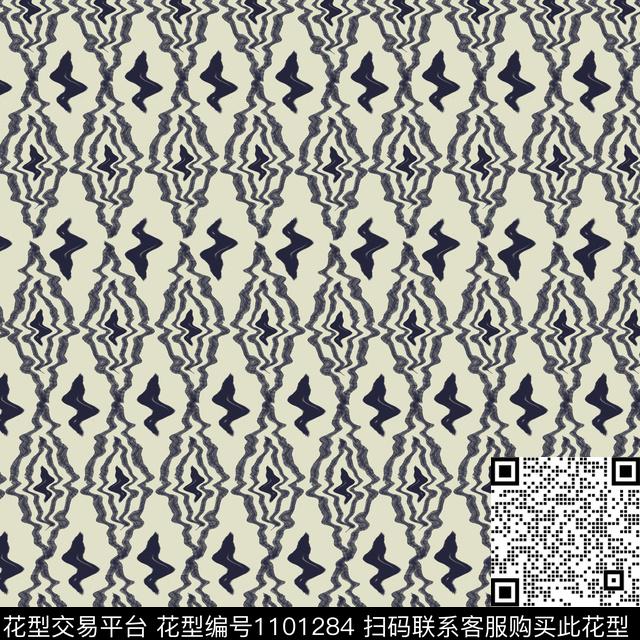 条格数码华亿平台几何数码印花华亿平台下载（图片编号: 1101284） - 瓦栏（Walan）