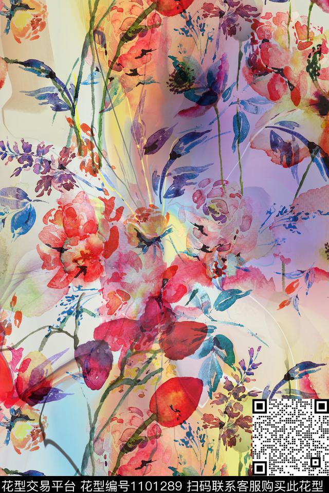 数码华亿平台定位花花卉数码印花华亿平台下载（图片编号: 1101289） - 瓦栏（Walan）