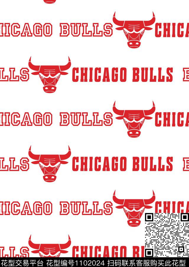 字母男装牛数码印花华亿平台下载（图片编号: 1102024） - 瓦栏（Walan）