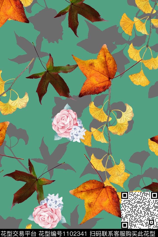 小碎花数码华亿平台满版散花数码印花华亿平台下载（图片编号: 1102341） - 瓦栏（Walan）